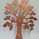 Free Vector Laser Cut Tree Shape