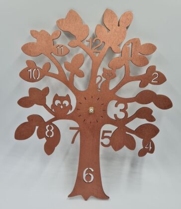 Free Vector Laser Cut Tree Shape